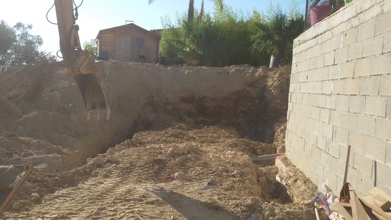 réalisation d' une piscine sur BANDOL